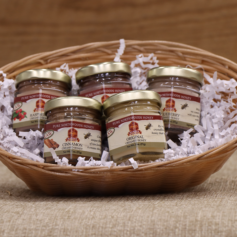Creamed Honey Sampler Basket