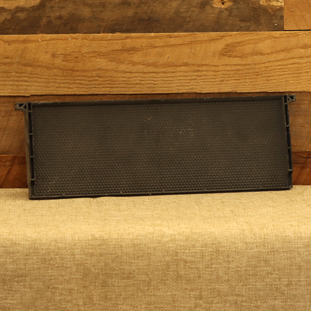 Acorn Heavy Wax Black Plastic Frame