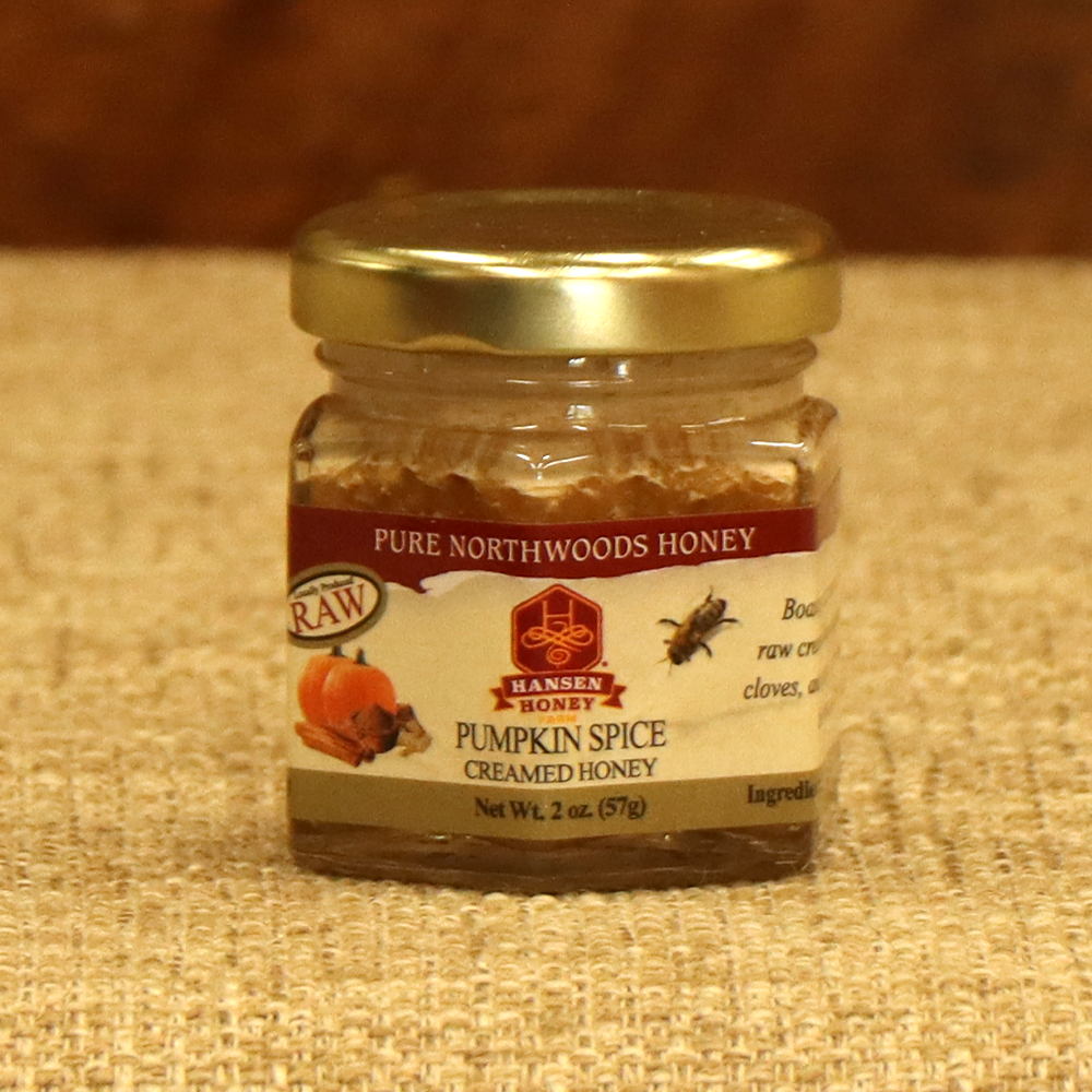 2 oz Pumpkin Spice Creamed Honey