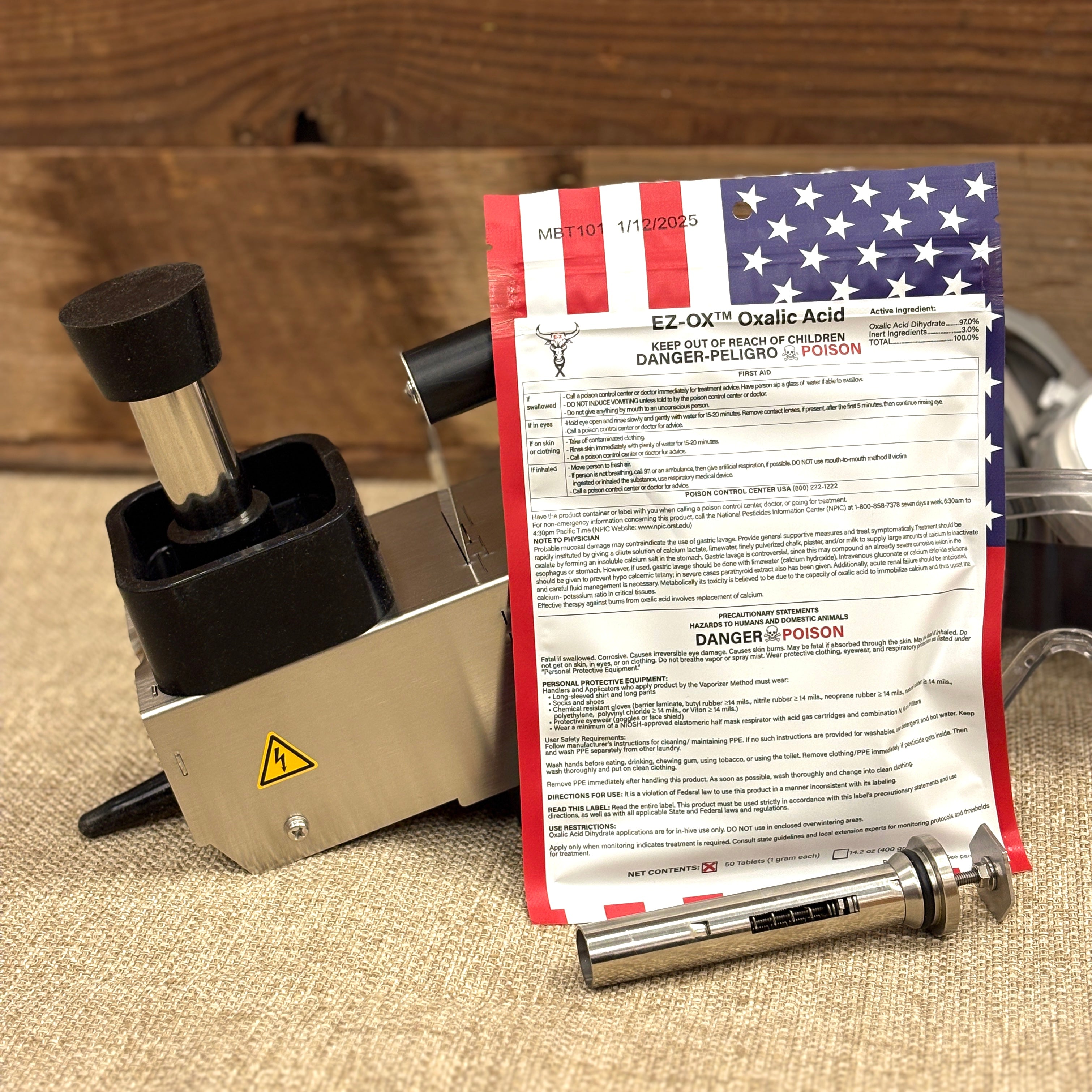 Shamrock Varroa Vaporizer Kit
