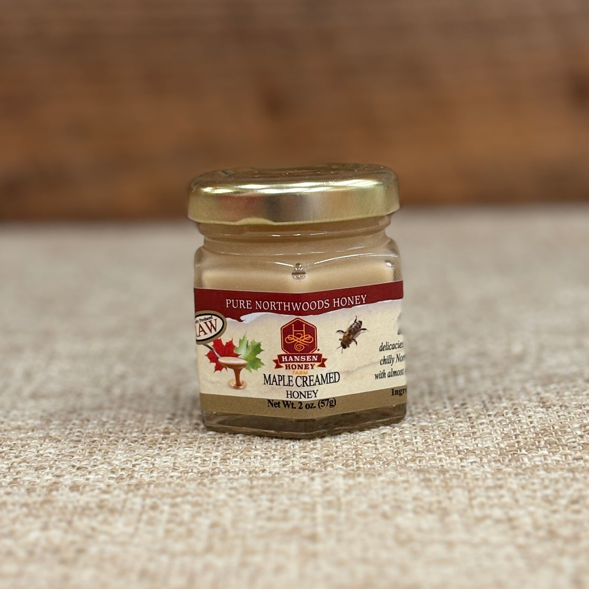2 oz. Maple Creamed Honey