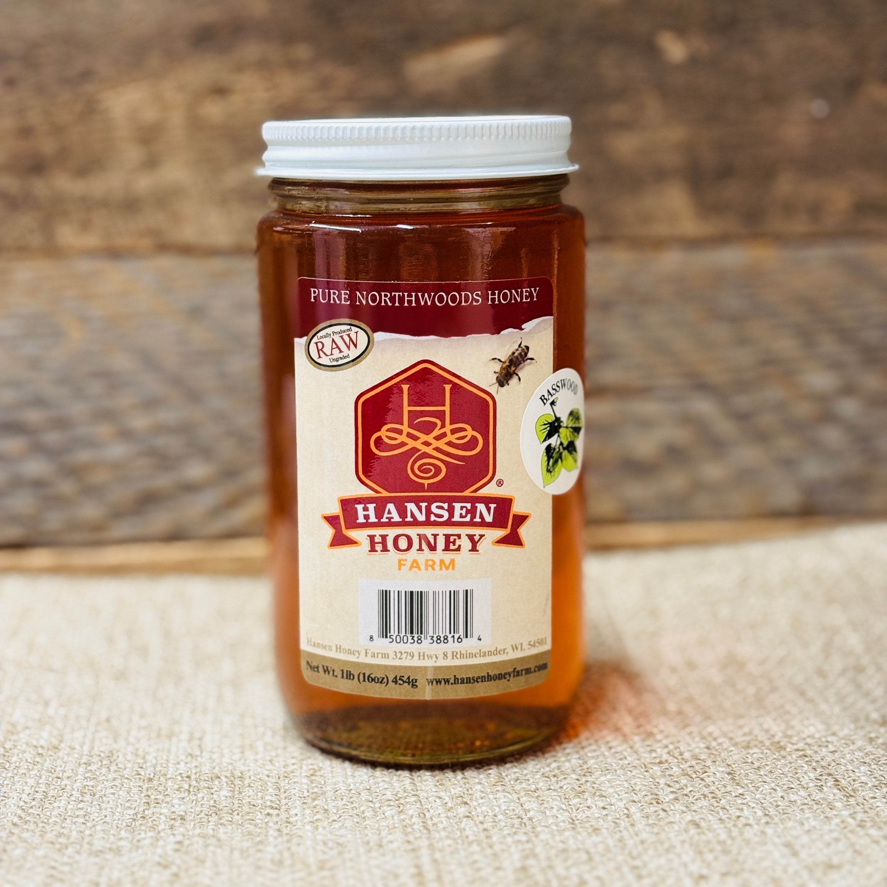 Basswood Blossom Honey