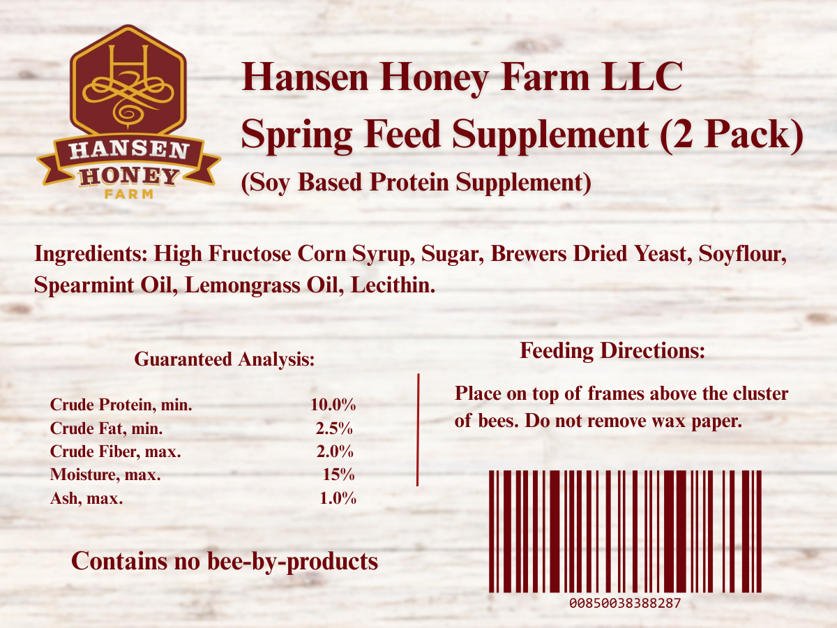 Spring Feed Patties (2 Pack)