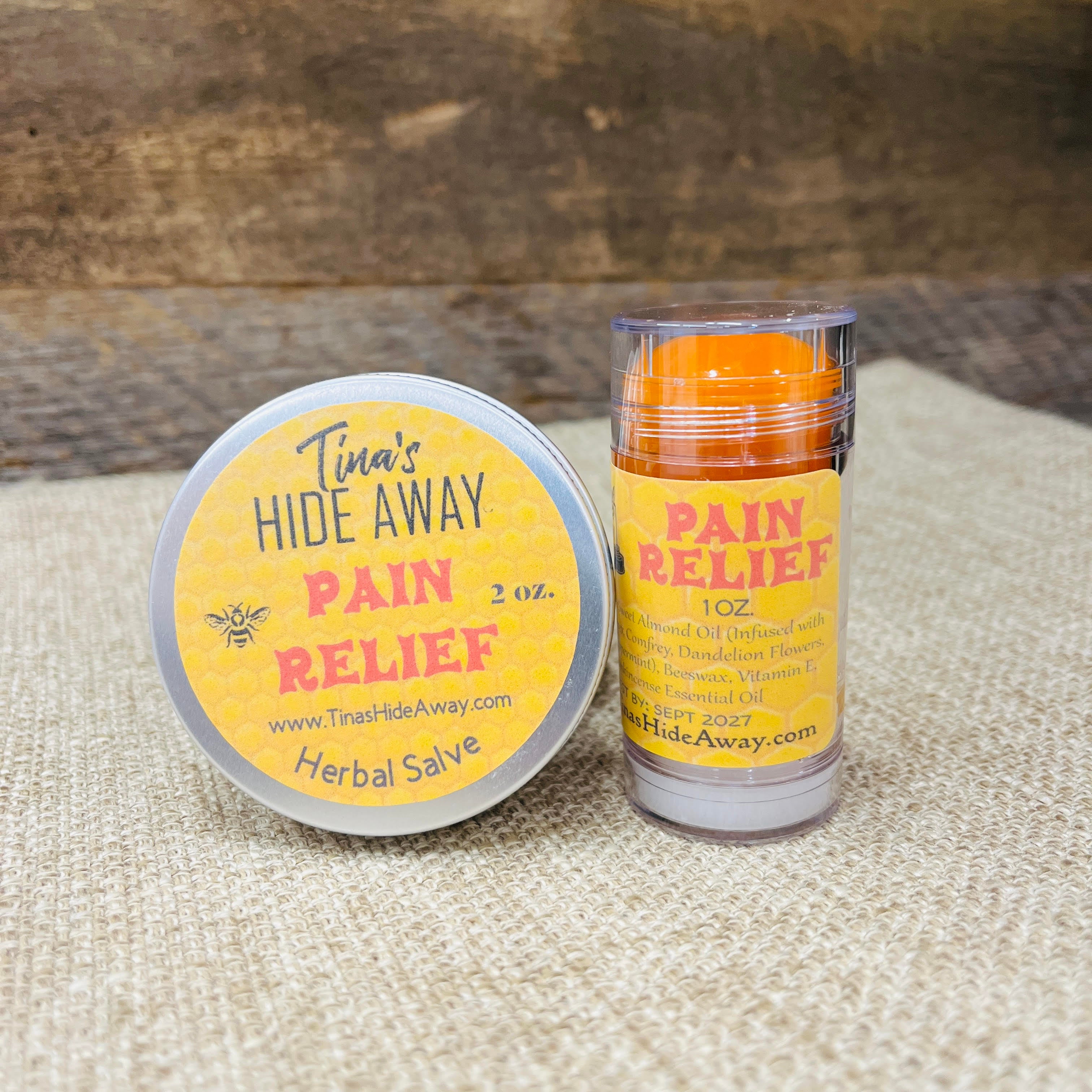 Pain Relief Herbal Salve