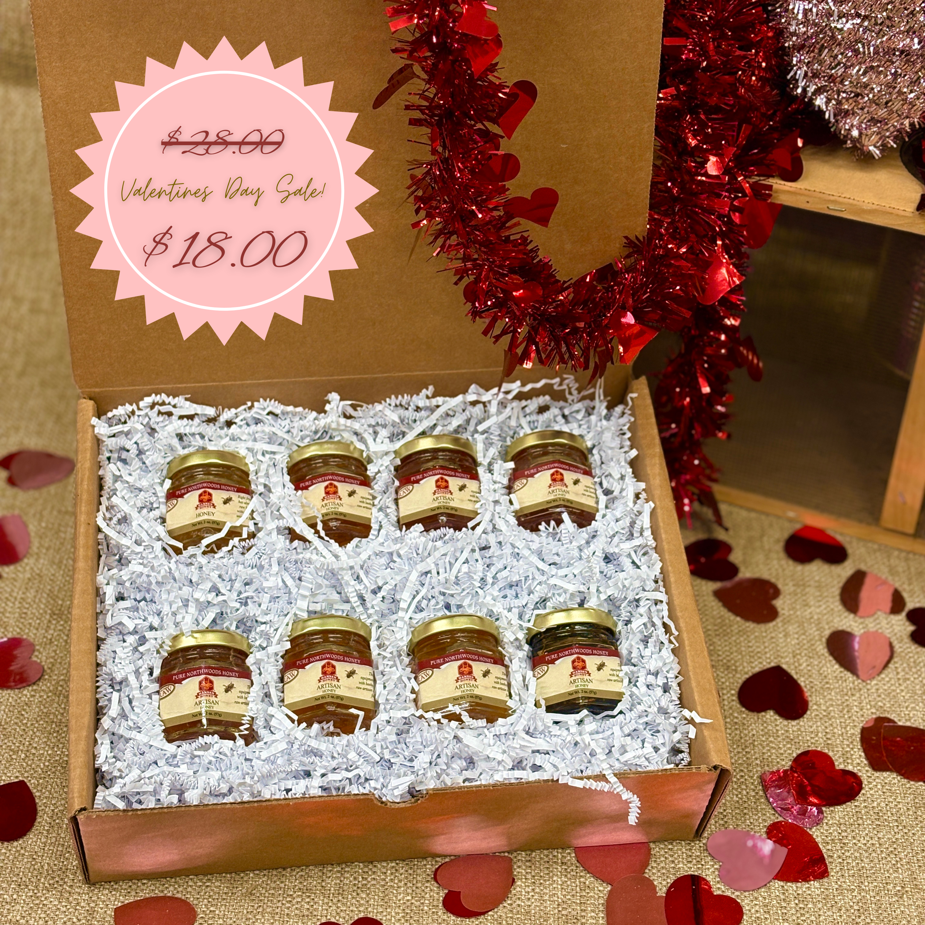 Artisan Honey Sampler Gift Box