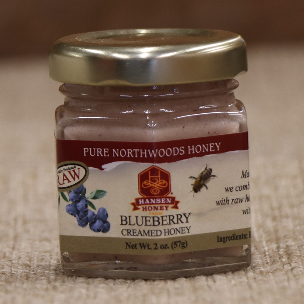 2 oz Blueberry Creamed Honey