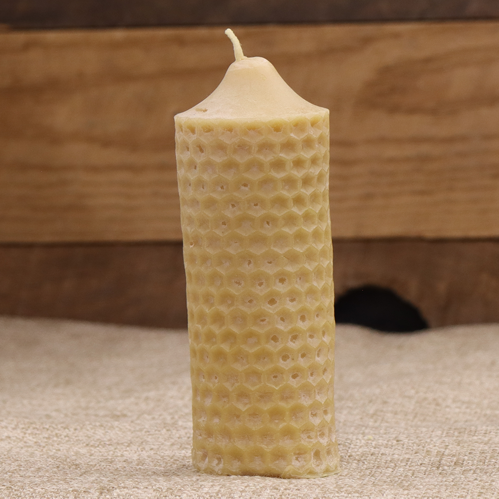 Honeycomb Pillar Candle