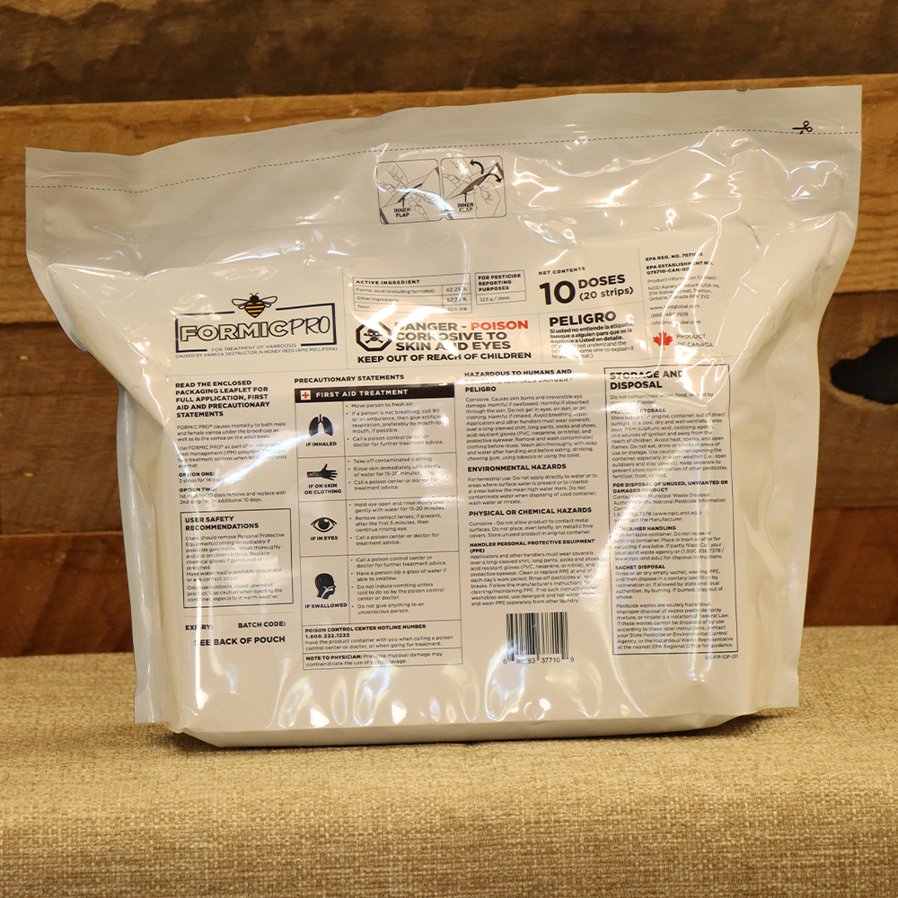 Formic Pro Mite Treatment - 10 Pack