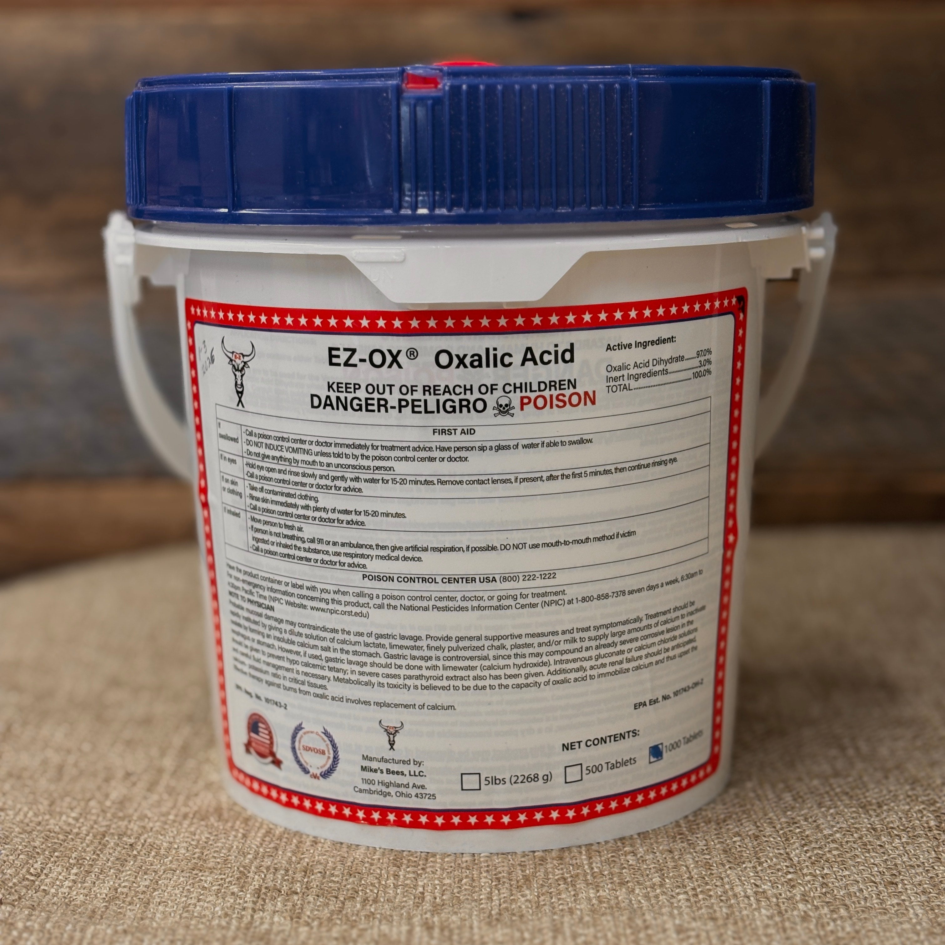 EZ-OX Oxalic Acid Tablets