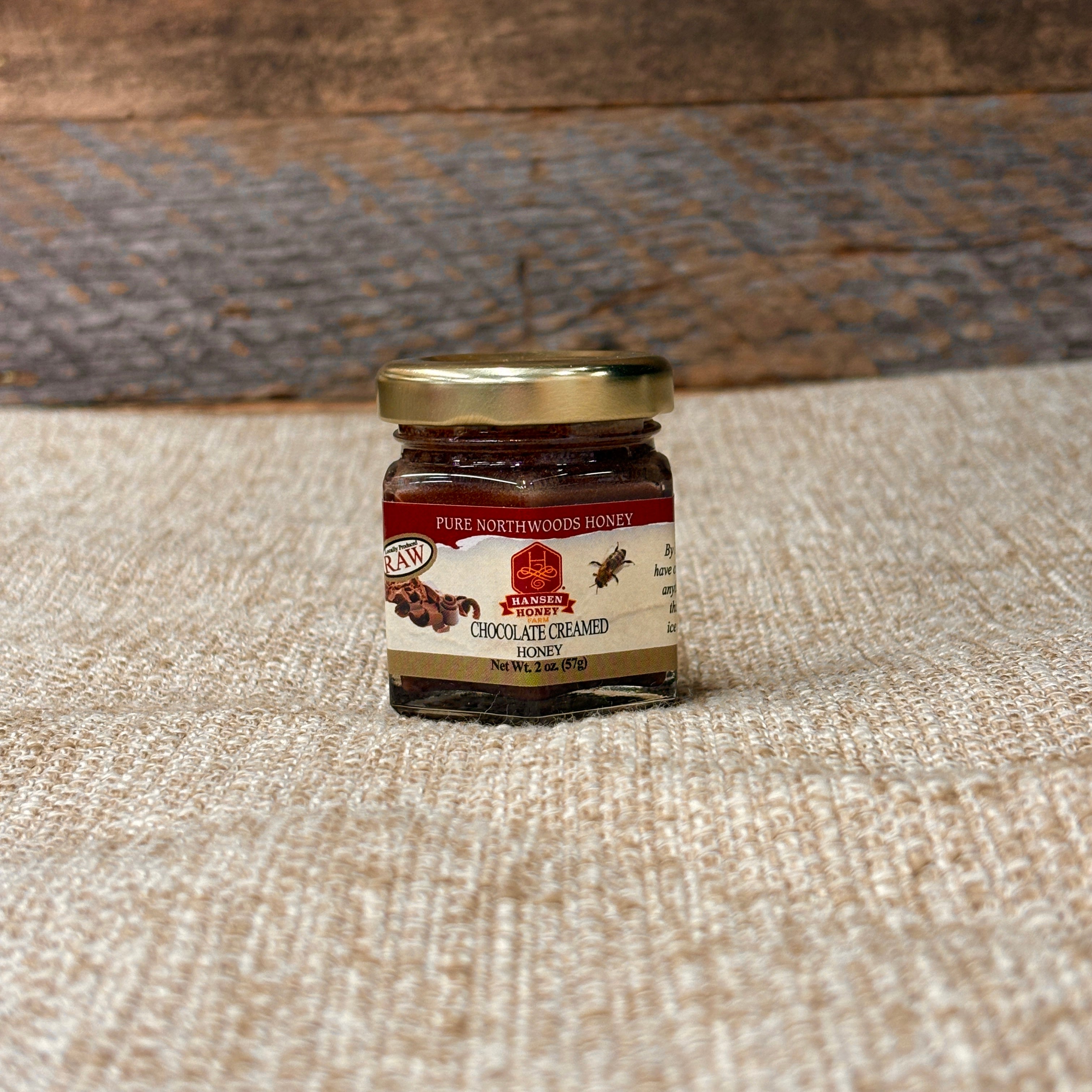 Chocolate Creamed Honey 2 oz.