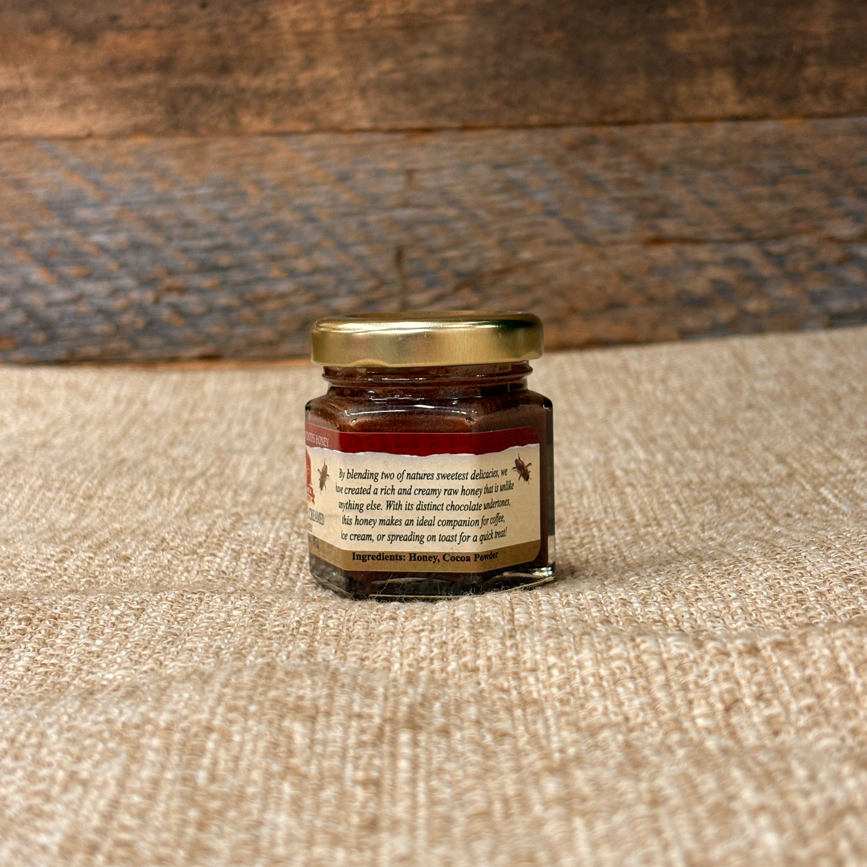 Chocolate Creamed Honey 2 oz.