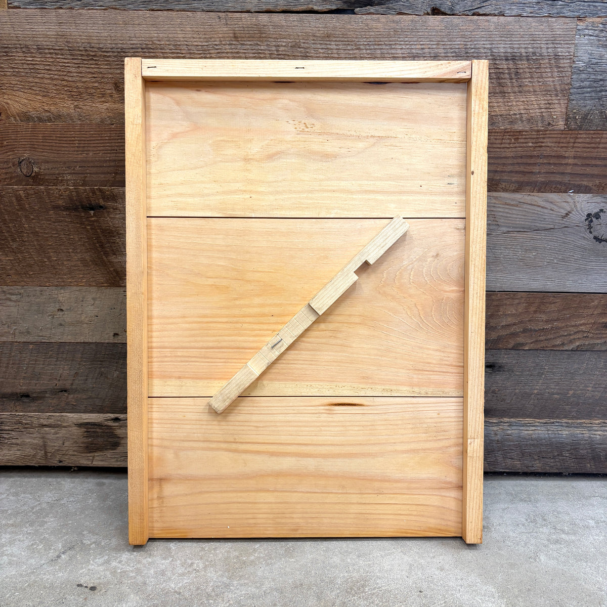 Assembled & Wax-Dipped Bottom Board