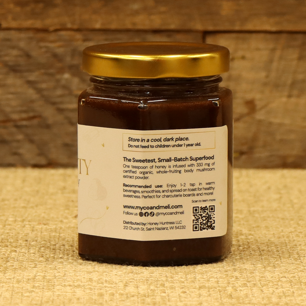 Immortality: Raw Creamed Honey with Organic Chaga and Chai Spices