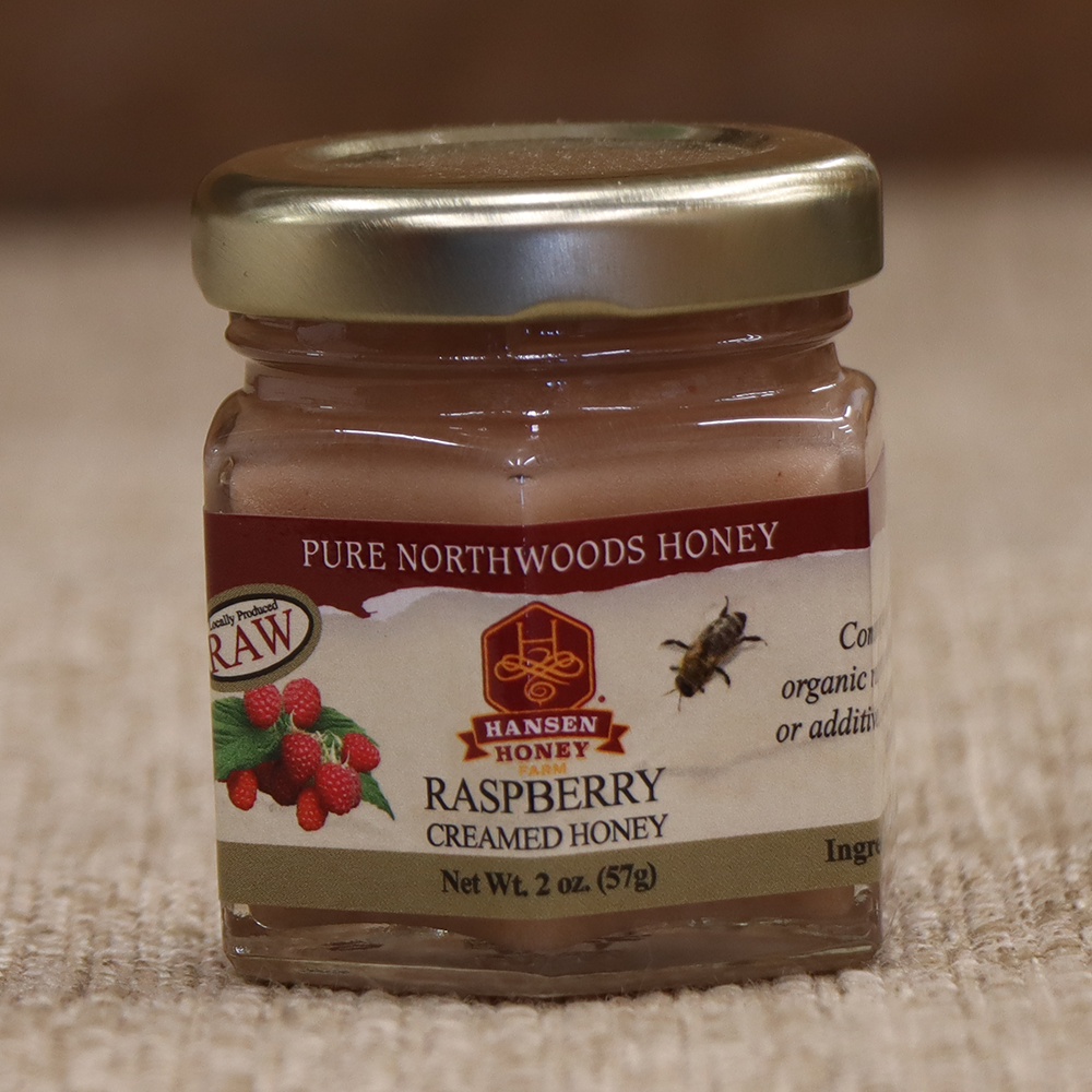 2 oz Raspberry Creamed Honey