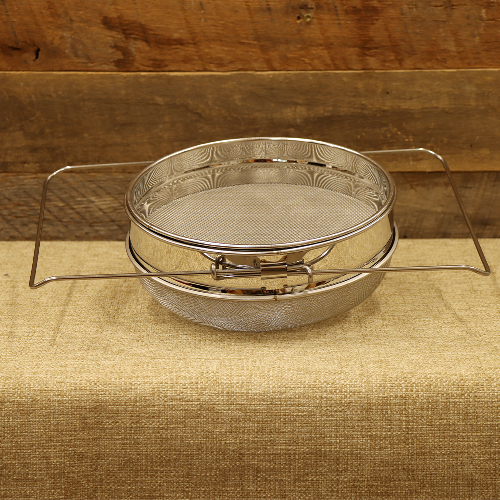 Stainless Steel Double Honey Sieve