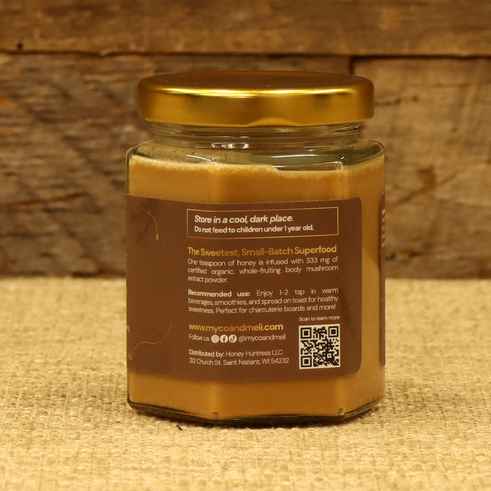 Serenity: Raw Creamed Honey with Organic Lion's Mane, Lavender, and Rosemary