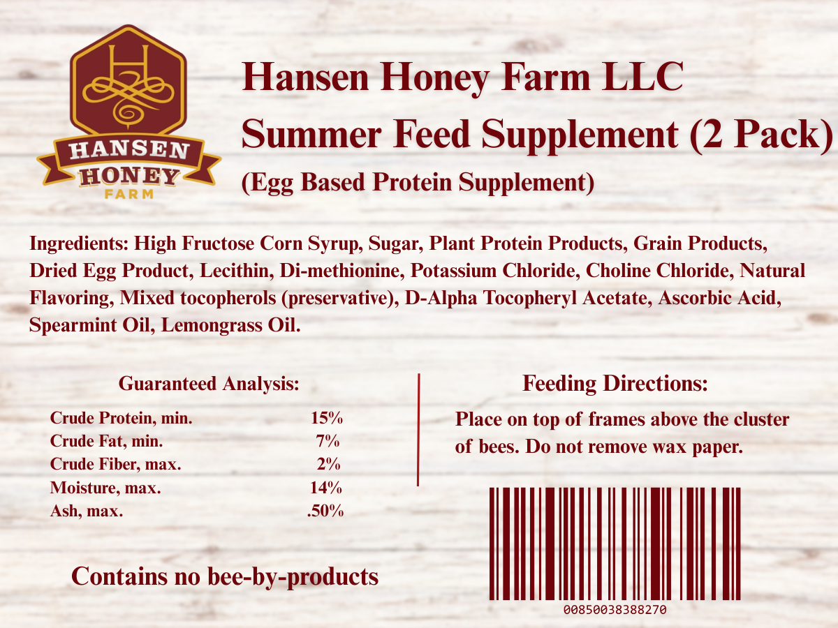 Summer Feed Patties (2 Pack)