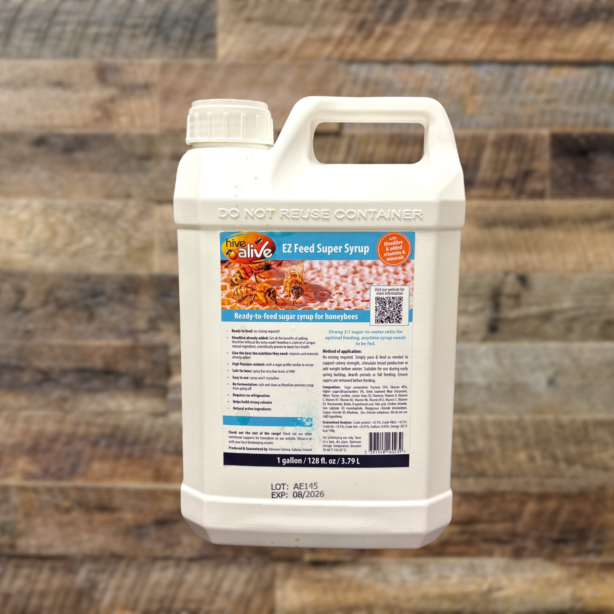 HiveAlive Super Syrup 1 Gallon
