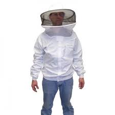 Hat-Veil Poly/Cotton Combo Jacket