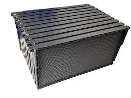 Acorn Heavy Wax Black Plastic Frame