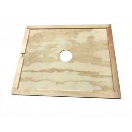 Plywood Inner Cover w/ Feeder hole 8-Frame Plywood Inner Cover w/ Feeder hole 8-Frame