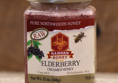 ELDERBERRY CREAMED HONEY