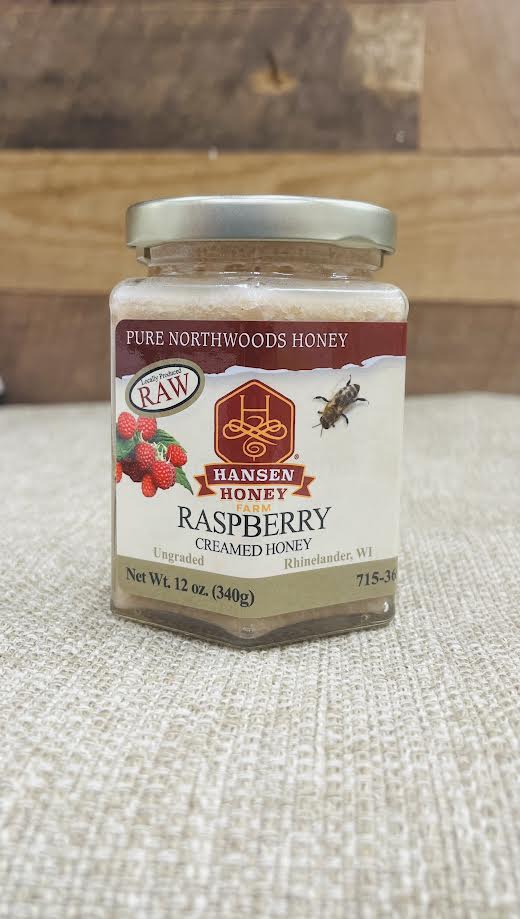 Raspberry Creamed Honey