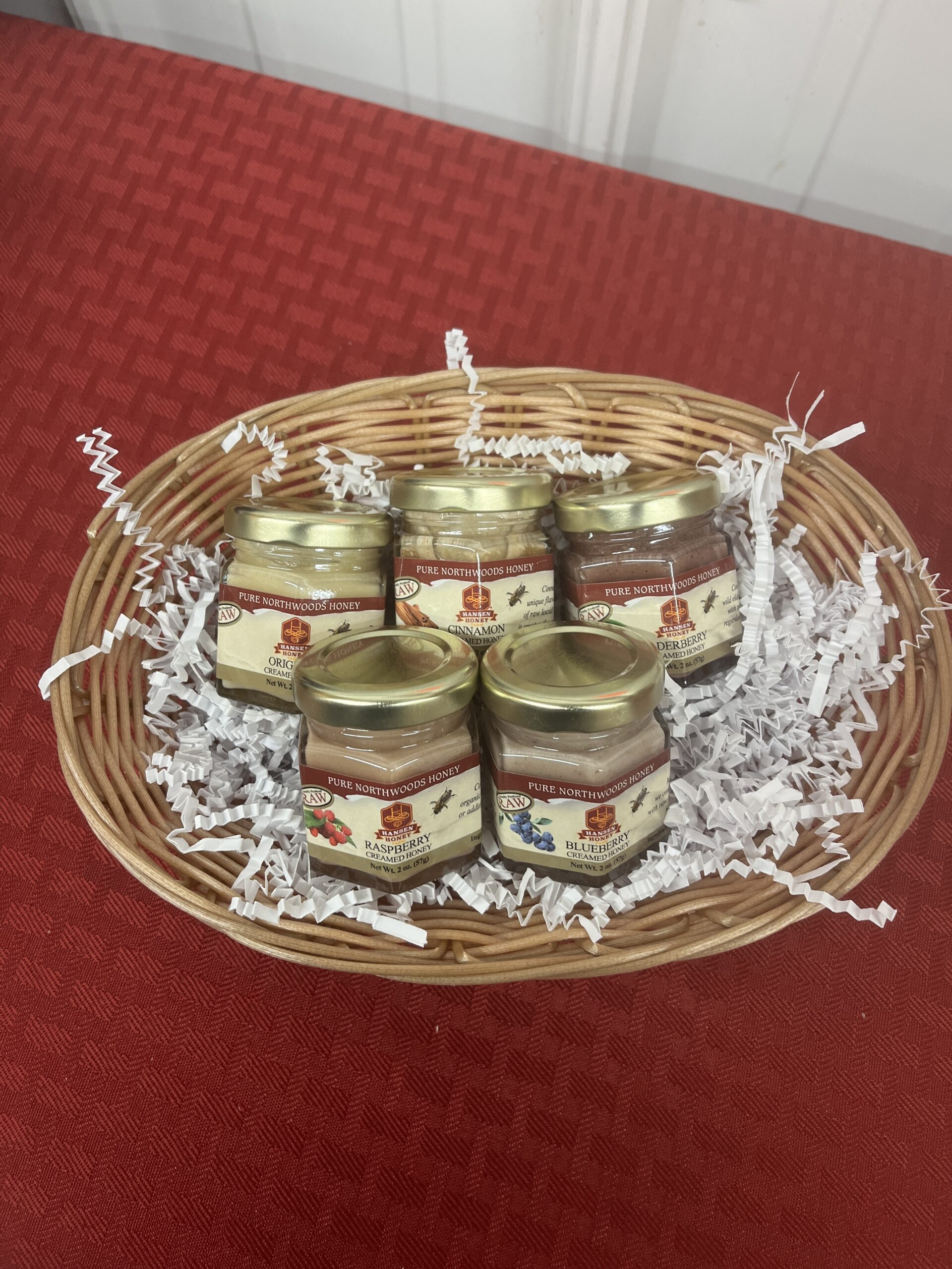 Creamed Honey Sampler Basket