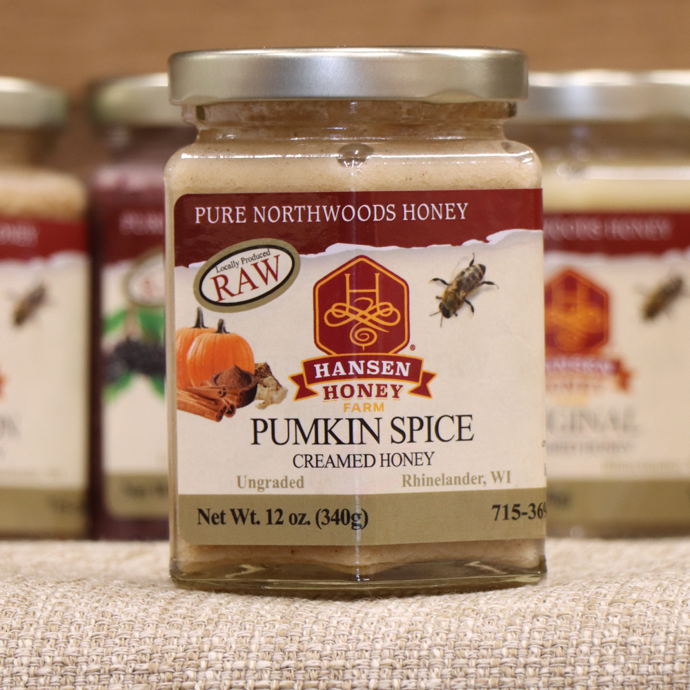 Pumpkin Spice Creamed Honey