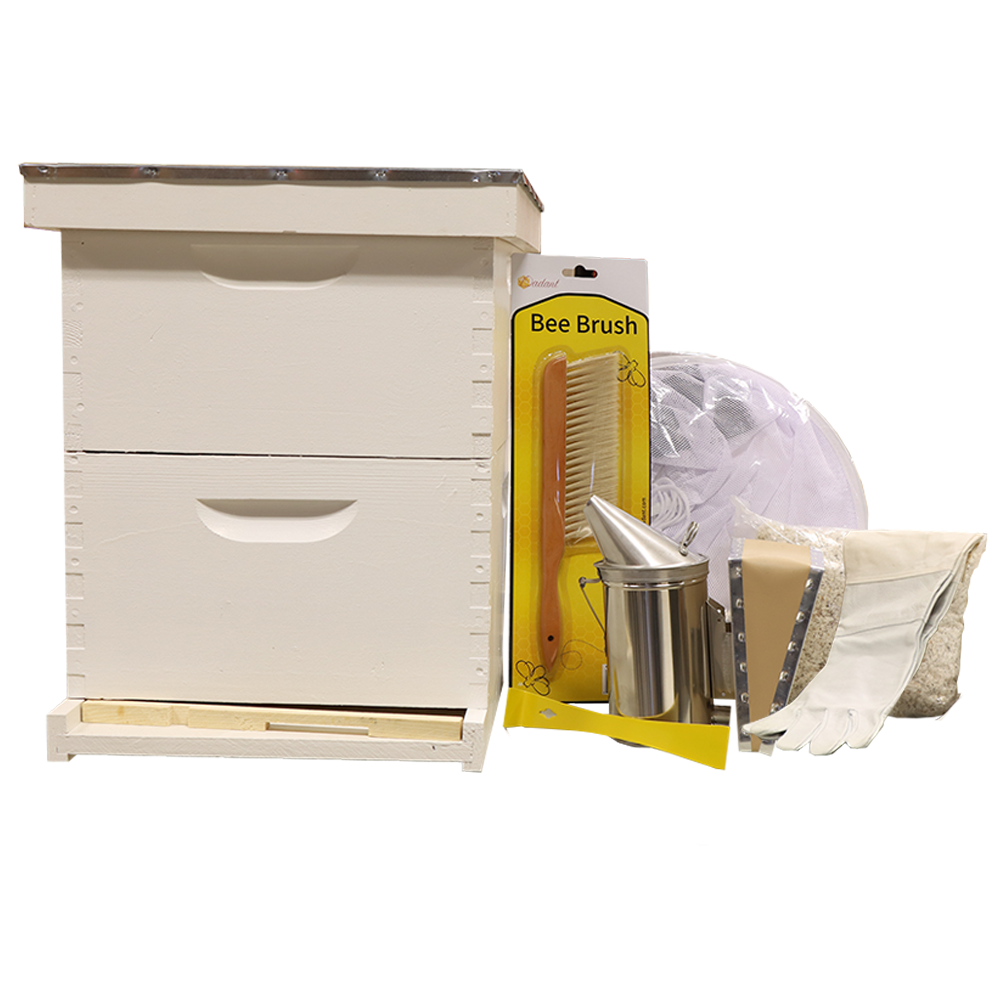 Beginner Beekeeper Bundle – 10 Frame (2 Deep)